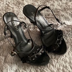 Black Aldo stiletto heels